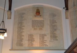2. WW1 Plaque
